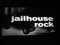 The title card for Jailhouse Rock, the second stop of the Mayflower.