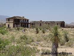 Prominent structures seen in ''Buffalo Soldiers'' are ragged with roof problems and what appears to be fire damage. Photo copyright 2003-2004 Mike Durrett, all rights reserved.